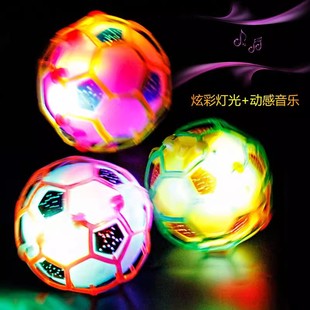 发光跳跳球带绳子电动玩具小礼物电动足球音乐跳舞球儿童礼物益智