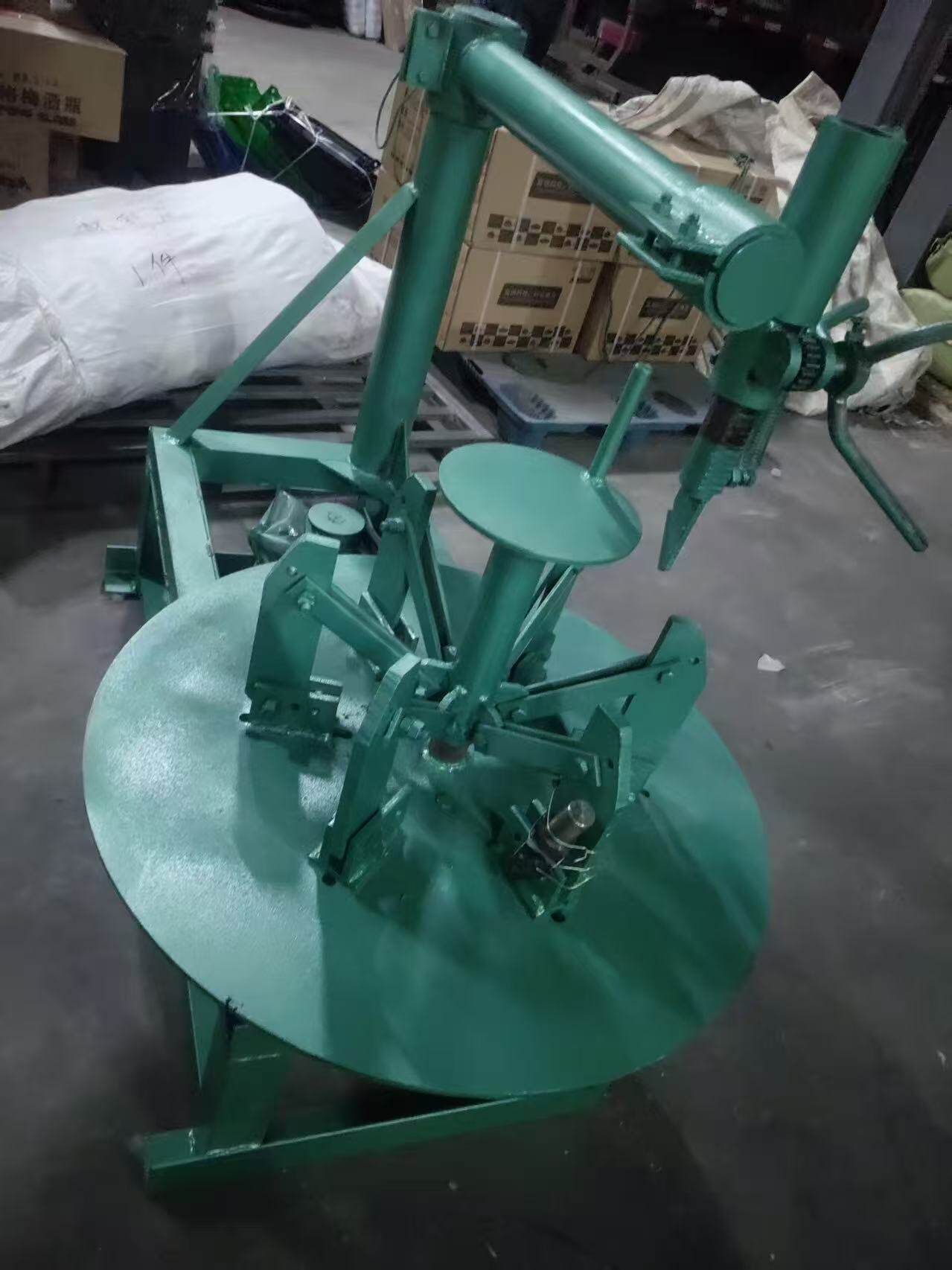 下帮机半自动废旧轮胎切边机设备轮胎切割机处理切断生产线加工厂