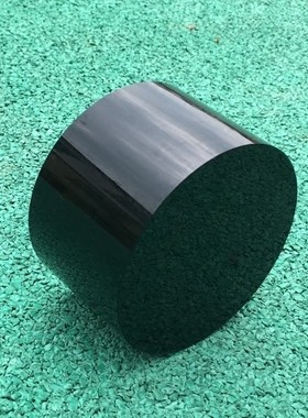 k9黑色人造水晶圆形柱子底座