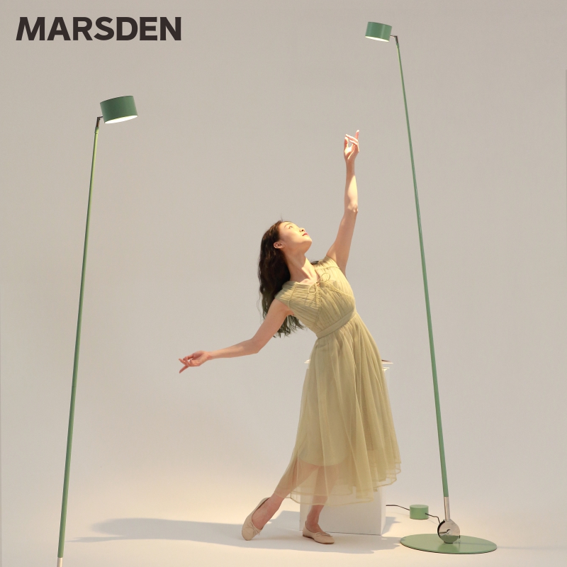 马斯登钓鱼灯落地灯客厅沙发边