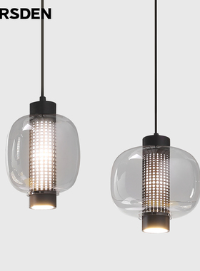 马斯登北欧餐厅吊灯现代简约设计师卧室书房装饰艺术创意轻奢餐吊