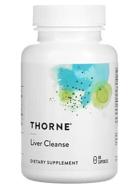美国Thorne Research Liver Cleanse 清肝胶囊 60粒