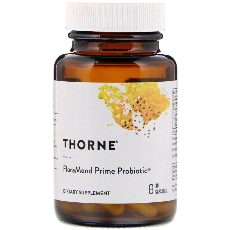 美国Thorne FloraMend Prime Probiotic高级益生菌30粒素食 常温