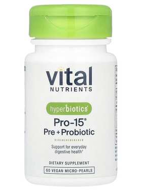 在途美国 Hyperbiotics 合百益 PRO-15 成人益生菌片60片缓释型