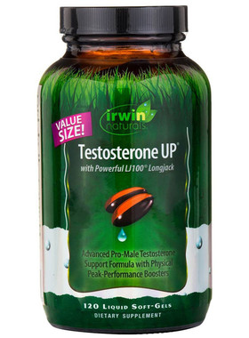 美国 Irwin Naturals Testosterone UP促睾酮素软胶囊 120粒