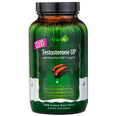 美国 Irwin Naturals Testosterone UP促睾酮素软胶囊 120粒