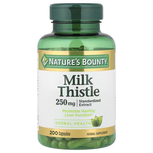 美国自然之宝Nature s Bounty Milk Thistle水飞蓟奶蓟250mg200粒