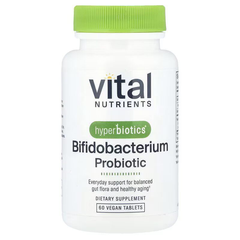 美国Hyperbiotics合百益Vital PRO-Bifido双歧杆菌益生菌60片缓释