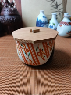 日本回流瓷器盖杯盖罐清仓