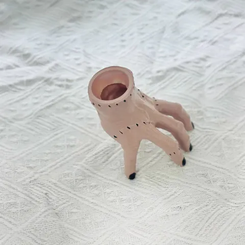 亚当斯道具整蛊手掌断手摆件跨境万圣节小东西星期三一家