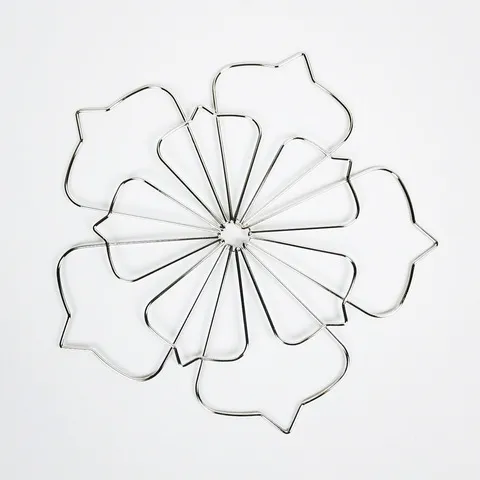 铁艺插花辅助器现代简约造型礼品不锈钢铁艺工艺品花插造型