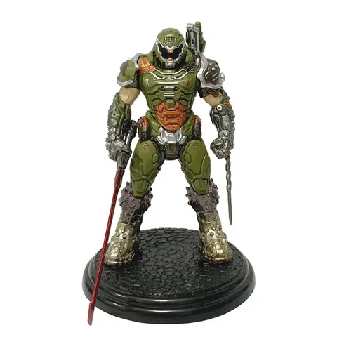 公仔玩具桌面恶魔模型摆件Doom永恒手办毁灭战士猎杀者阿卡姆