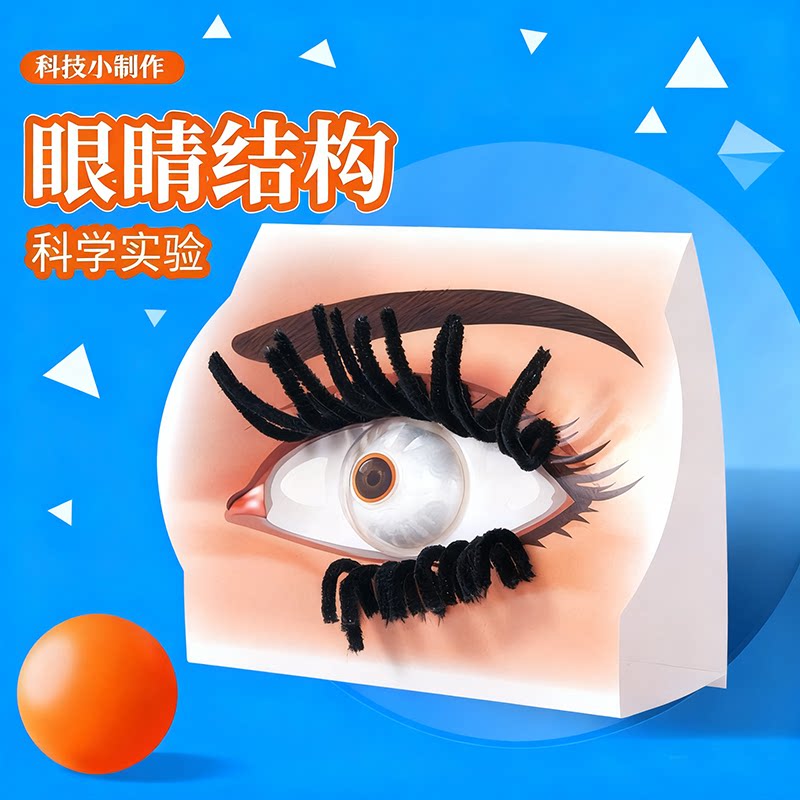 科学实验小制作认识眼睛