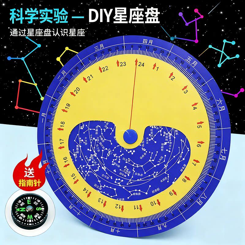 科学小实验DIY自制12星座