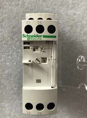 原装正品 施耐德 RE7RB13MW 断开延迟时继电器 0.05s-10min