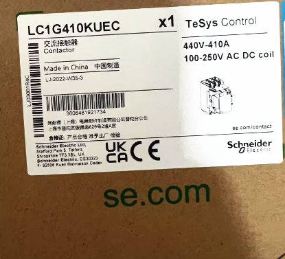 施耐德 正品 LC1G410KUEC 大规格接触器 410A 3P 100-250V AC/DC 五金/工具 低压接触器 原图主图