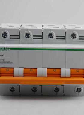 【原装正品】施耐德D型断路器 4P D100A EA9AH4D100NEW 空气开关