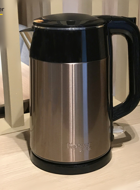 I’MPOWER/安博尔HB-3251电热水壶烧水壶304钢一体双层自动断电