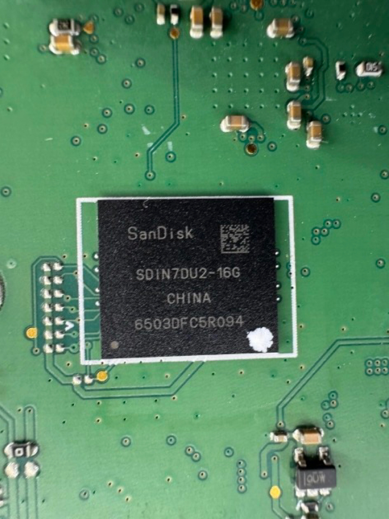 SDIN7DU2-16G  EMMC16Gb BGA153 移动储存器芯片字库芯片