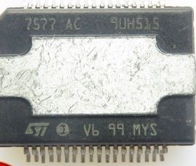 7577AC TDA7577AC 汽车音响功放芯片，可直拍