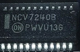 NCV7240BDPR2G 配电开关 负载驱动器 NCV7240B SSOP24 全新原装
