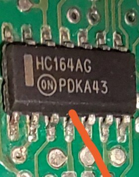 HC164AG   汽车电脑板芯片SOP-14