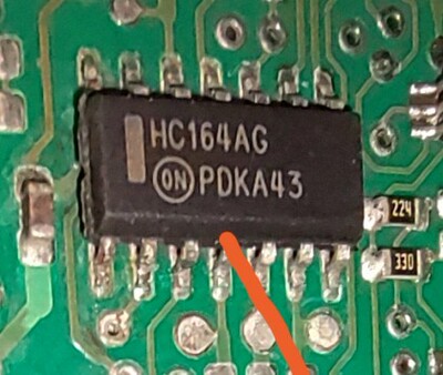 HC164AG   汽车电脑板芯片SOP-14