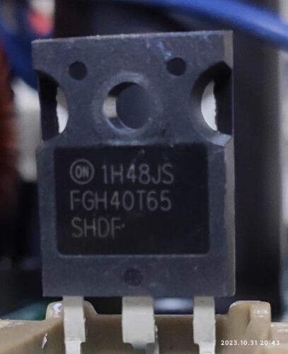 FGH40T65SHDF 新能源充电机场效应三极管进口拆机测量好