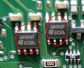 1NV04DP 现代车系挂挡电磁阀不工作易损八脚芯片全新