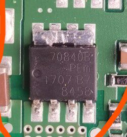 70840B 长城H6手刹模块易损三极管全新可直拍