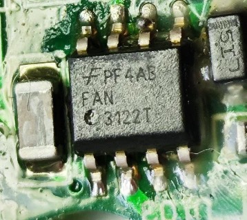 FAN3122T 新能源充电机高速低侧栅极驱动器芯片 贴片八脚