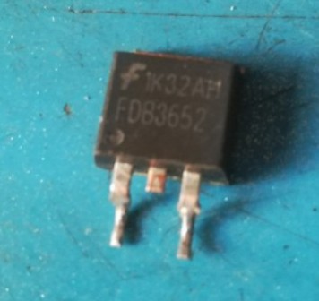 FDB3652 MOSFET N-CH 100V 61A TO-263AB 场效应管 原装