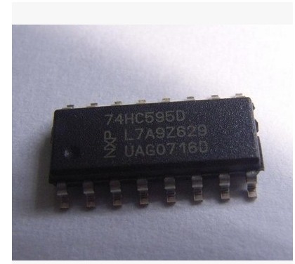 全新74HC595 74HC595D 8位串行输入/输出/并行寄存器 贴片SOP-16