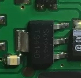 TS4140 配电开关 负载驱动器 汽车电脑板贴片三极管