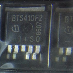 BTS410F2 汽车电脑板智能车电桥驱动器内部开关场效应三极管直拍