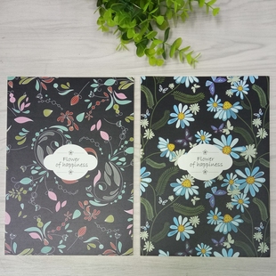 185MM 260 博文笔记本1.1厘米宽格胶装 本24页软抄本学生记事本