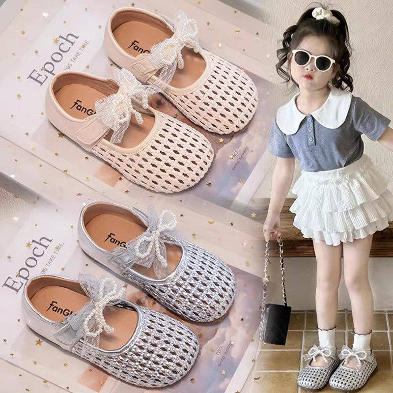 女童公主凉鞋儿童2026新款鞋子春夏季女孩大童包头软底洋气超火