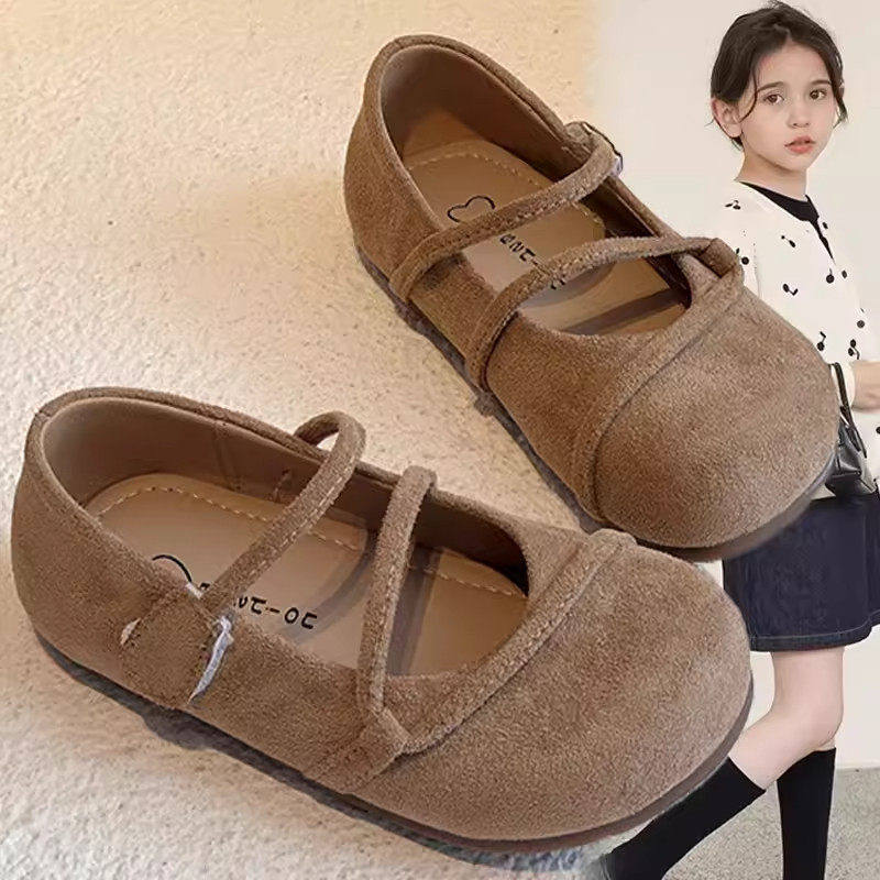 女童凉鞋包头2026新款夏季儿童时尚公主鞋女孩中大童软底勃肯凉拖