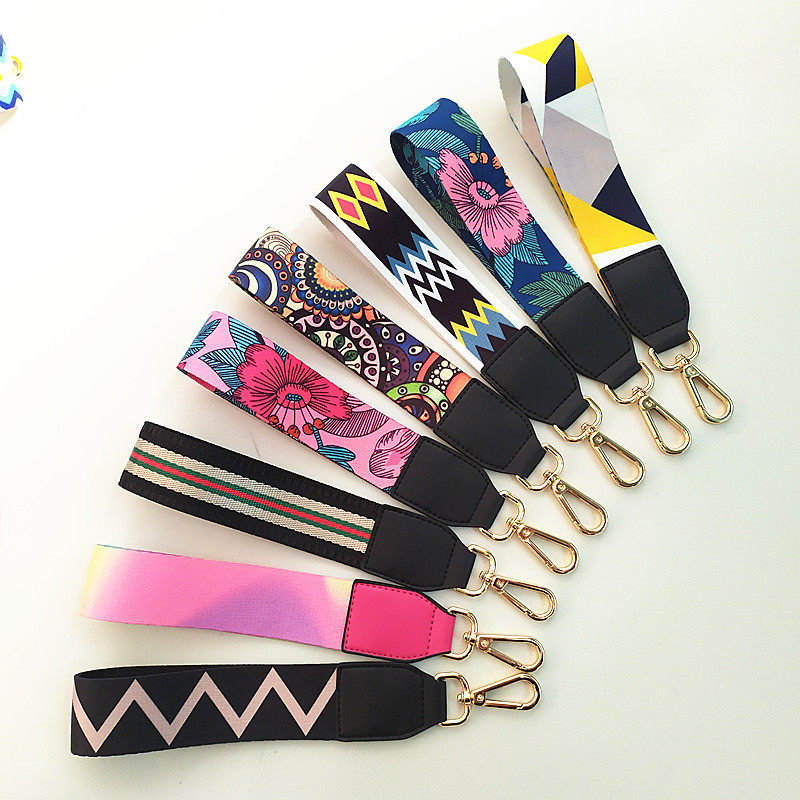 WOMENS BAG HANDLE STRAP ACCESSORIES COLORED POUCH STRAP SMALL POUCH HAND STRAP WRIST STRAP SHORT STRAP REPLACEMENT KEY STRAP