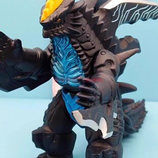 日本万代正版剃刀迪玛珈加巴顿500软胶火花怪兽儿童玩具