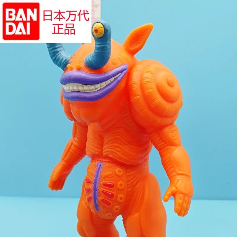 日本万代正版梵顿星人剃刀迪玛珈500软胶火花怪兽儿童玩具