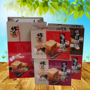 怀恋山药酥饼/红枣山药酥饼礼盒(180克*4盒)河南特产糕点心 包邮