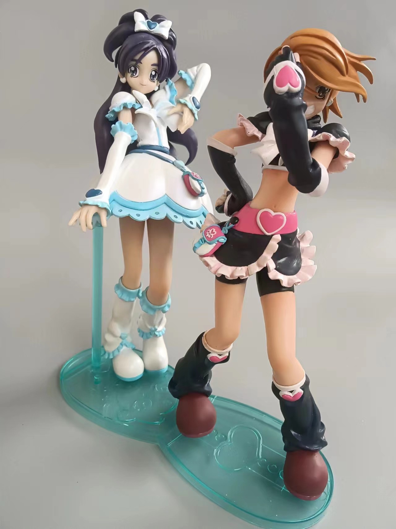 正版散货MegaHouse 04年光之美少女 初代1/8白天使黑天使老款手办