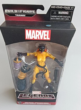 现货孩之宝Marvel Legends漫威传奇灭霸6寸可动人偶Hellcat地狱猫