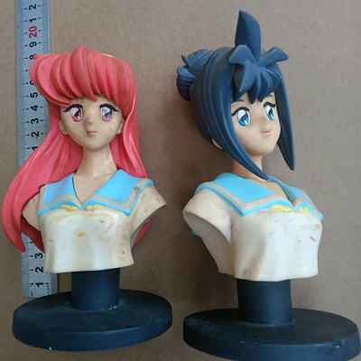 科乐美心跳记忆胸像手办怀旧收藏