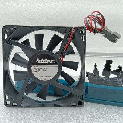 Nidec DJT80RBAS5-S02/S01 8cm 8015 12V 0.04A 冰箱内置散热风扇