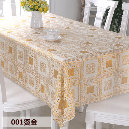 PVC田园桌布防水免洗塑料布艺餐桌布软玻璃台布防油桌垫茶几垫