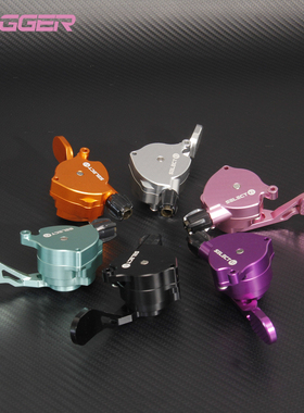 DAGGER小布指拨5速变速器7速9速手变CNC国布改装配件折叠车配件