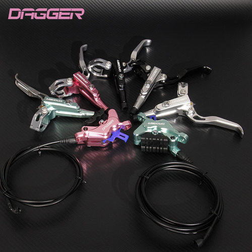 DAGGER四活塞油压碟刹自行车CNC制动碟刹山地自行车碟刹液压油刹