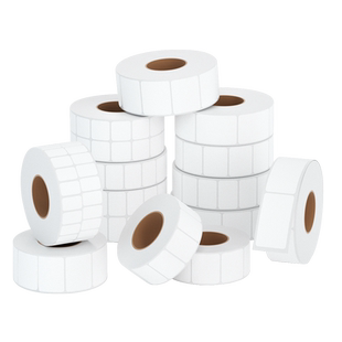 汉印D25热敏标签打印纸20/30/40/50/60mm宽三防条码不干胶标签纸超市价格奶茶商品标价贴服装吊牌打印机贴纸